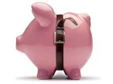 Healthy Eating on a Budget piggy bank