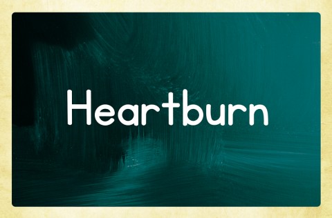 Heartburn Concept