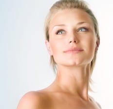 Beautiful woman's face, Perfect healthy skin
