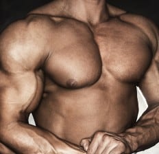 Muscle man, body building