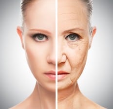  Aging And Skin Care woman's face 