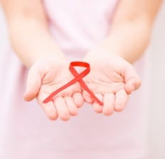 red cancer ribbon, fight cancer