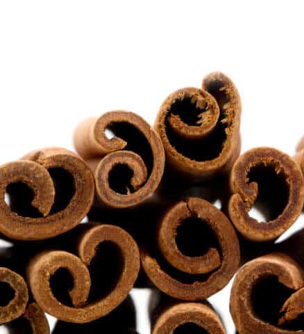 cinnamon pile