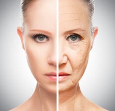 Anti-aging and skin care face