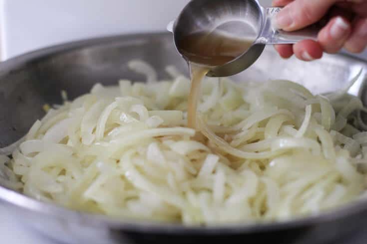 Onions in French onion soup - Dr. Axe