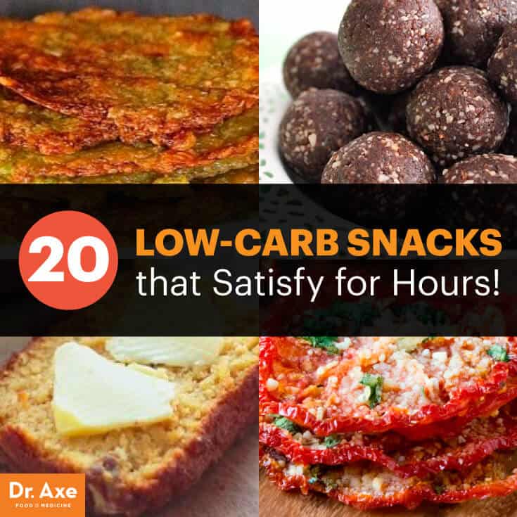 Low-carb snacks - Dr. Axe