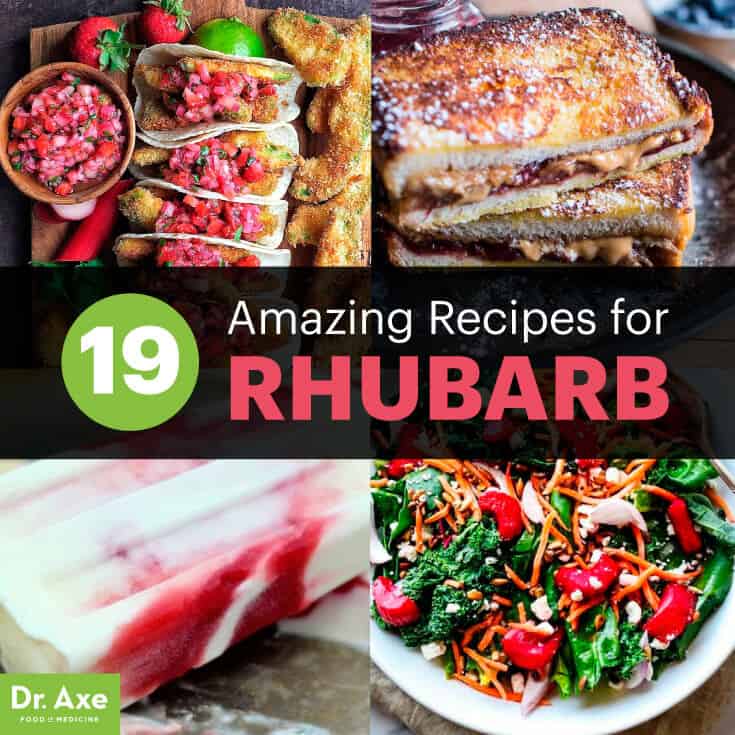 Rhubarb recipes - Dr. Axe