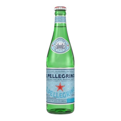 S.Pellegrino Sparkling Natural Mineral Water (glass)