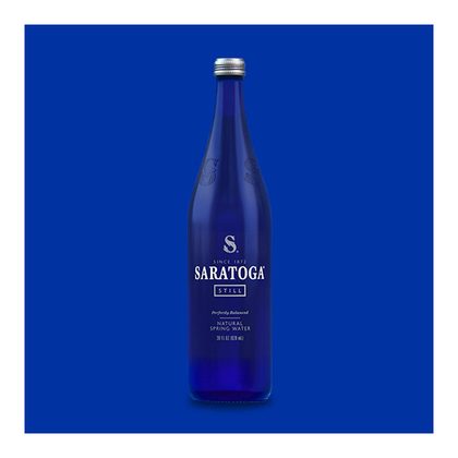Saratoga Spring Water (glass)