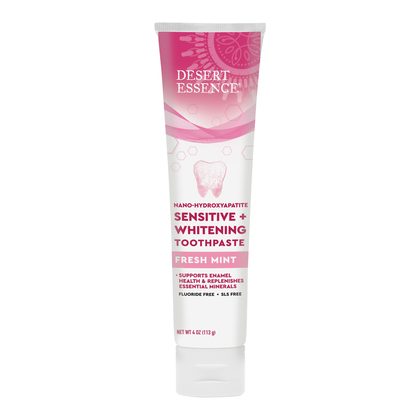 Desert Essence Nano-Hydroxyapatite Sensitive + Whitening Toothpaste