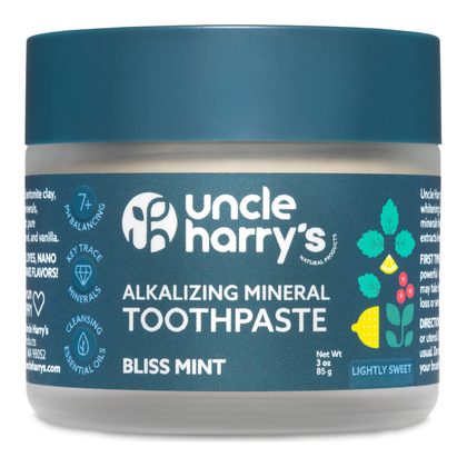 Uncle Harry's Bliss Mint Toothpaste, Lightly Sweet