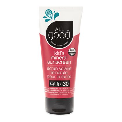 All Good SPF 30 Kids Mineral Sunscreen Lotion