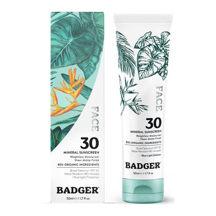Badger Face Mineral Sunscreen SPF 30