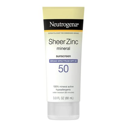 Neutrogena Sheer Zinc Dry-Touch SPF 50