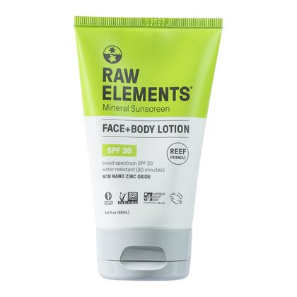 Raw Elements SPF 30 Face + Body Lotion
