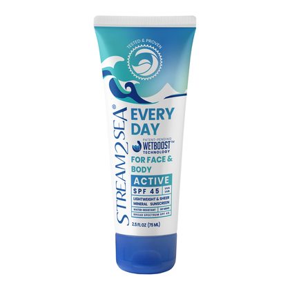 Stream2Sea Every Day Active Mineral Sunscreen SPF 45