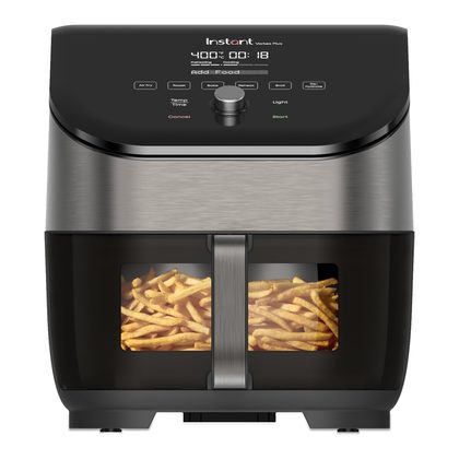 Instant Vortex Plus 6-Qt Stainless Steel Air Fryer with ClearCook and OdorErase (140-3089-01)