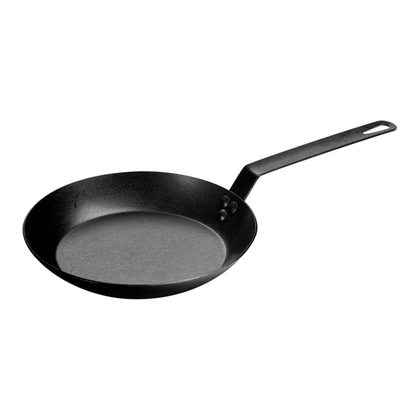 Lodge Seasoned Carbon Steel Skillet, 12-Inch
