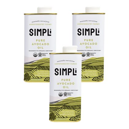 SIMPLi Regenerative Organic Certified Pure Avocado Oil