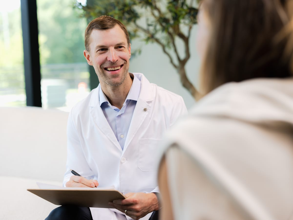 Dr. Josh Axe consulting at The Longevity Clinic