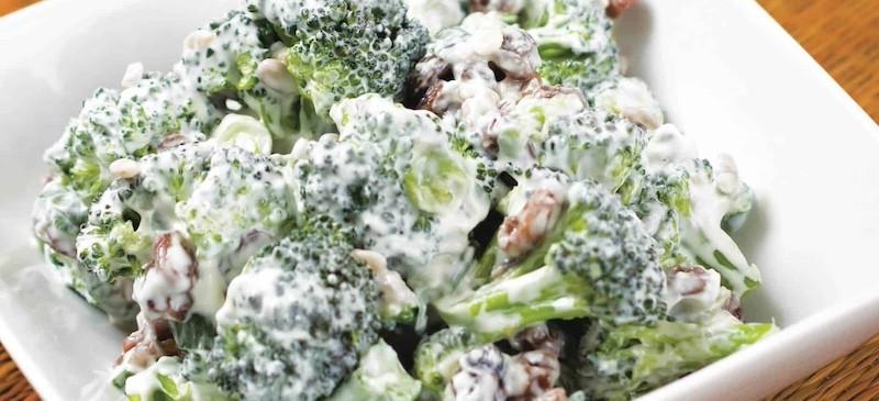 Broccoli salad recipe - Dr. Axe