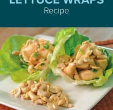 Cashew chicken lettuce wraps - Dr. Axe