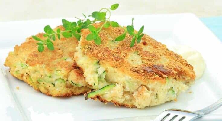 Zucchini falafel
