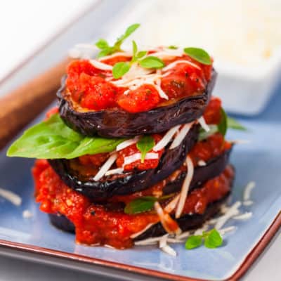 Healthy Eggplant Parmesan Recipe - Dr. Axe