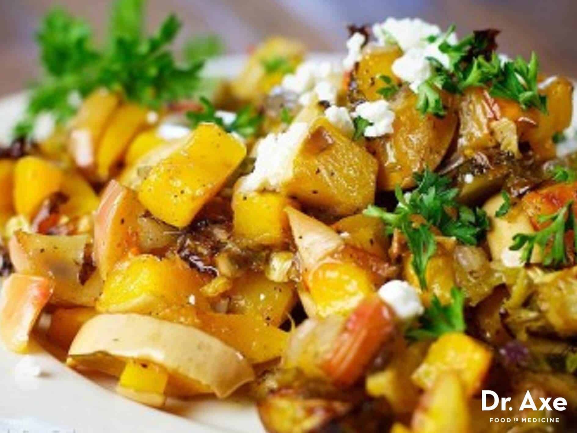 Warm autumn salad recipe - Dr. Axe