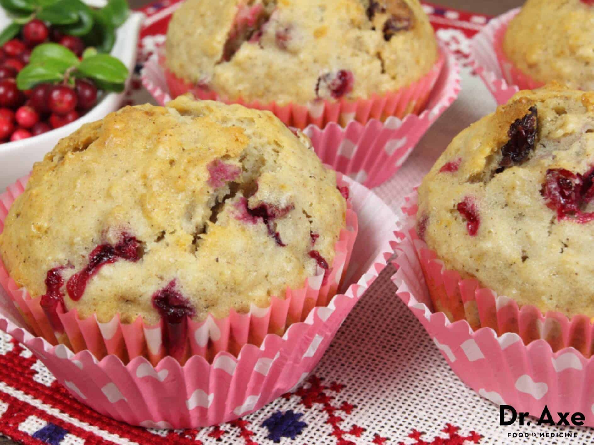 Gluten free berry muffins recipe - Dr. Axe