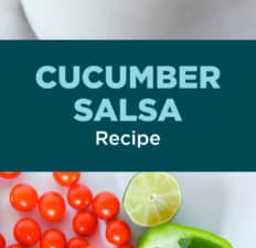 Cucumber salsa - Dr. Axe