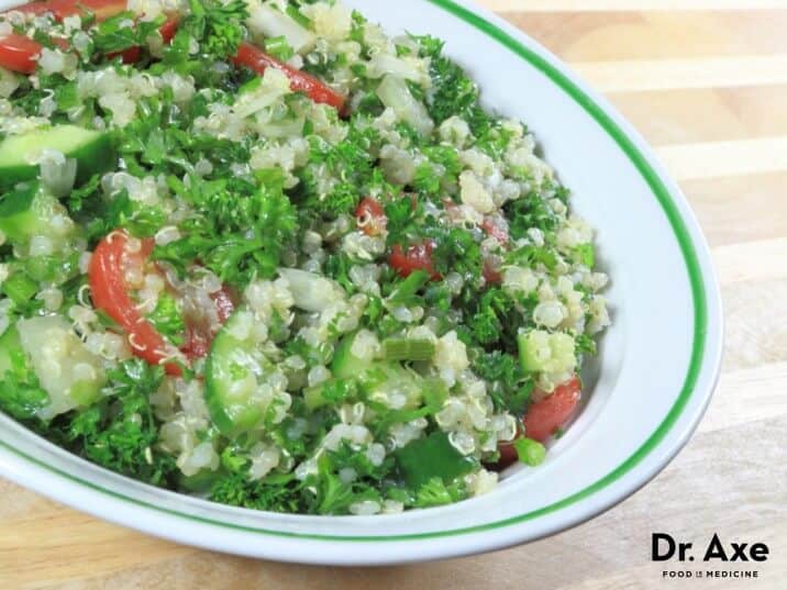 Quinoa Tabouli Salad Recipe Dr. Axe
