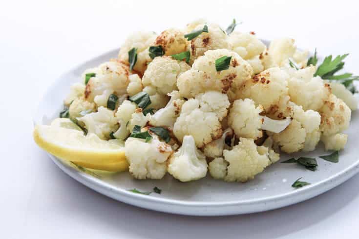 Lemon roasted cauliflower recipe - Dr. Axe