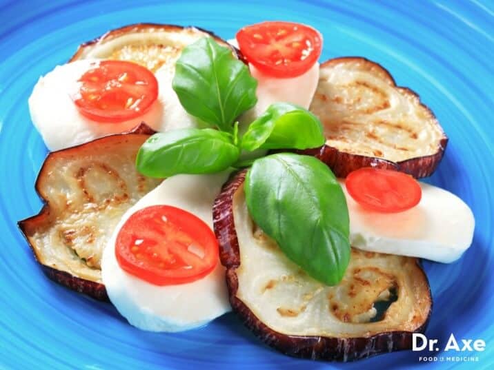Grilled Eggplant with Mozzarella Recipe