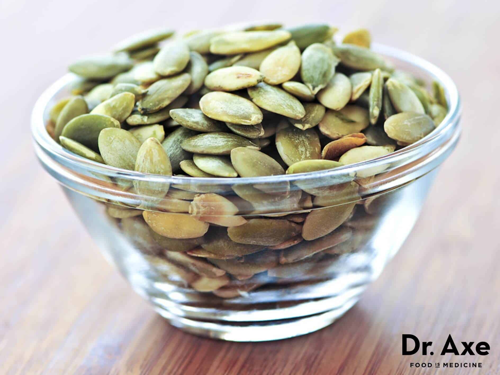 Spicy Roasted Pumpkin Seeds  Dr. Axe