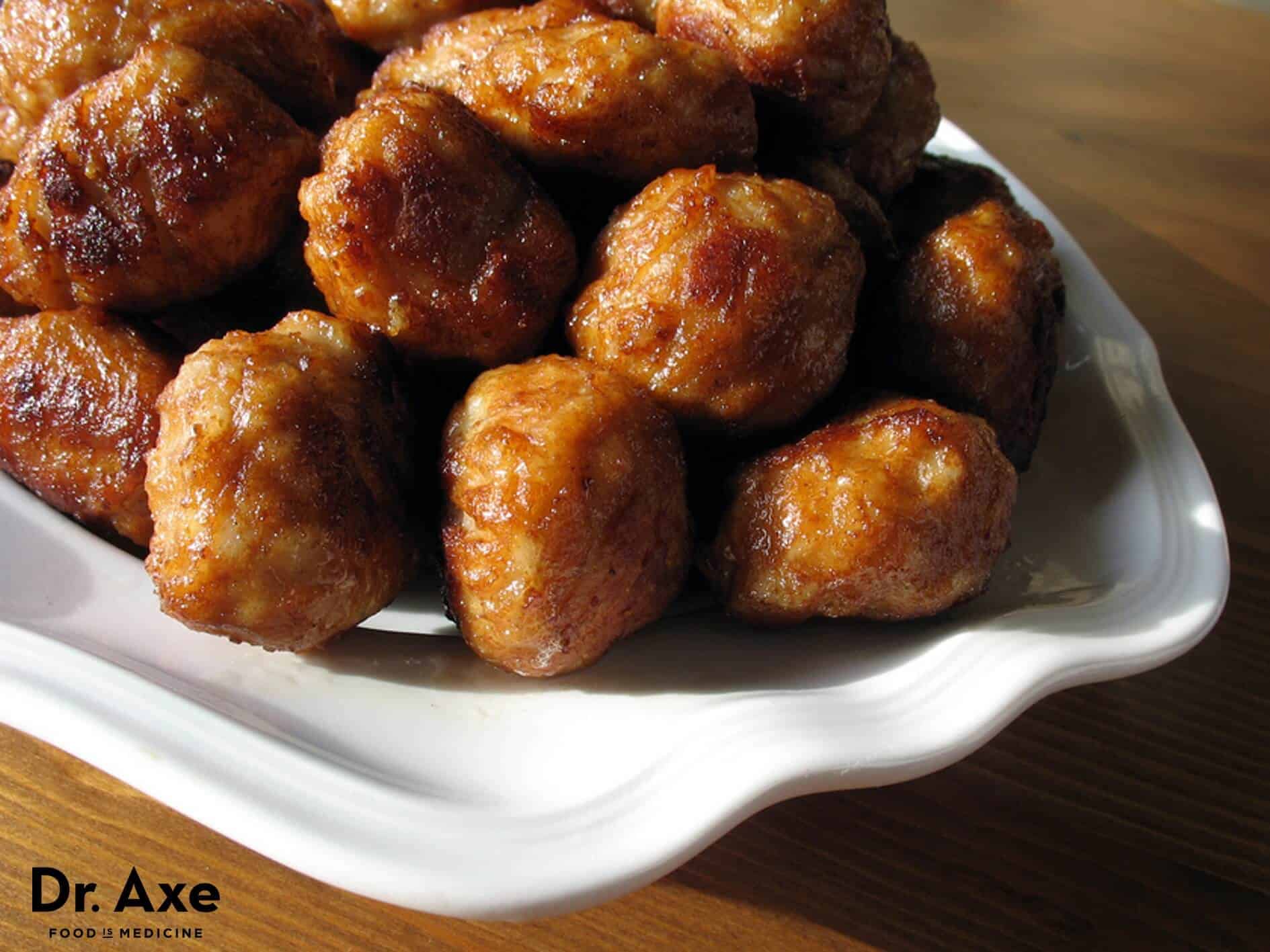 Baked meatballs recipe - Dr. Axe