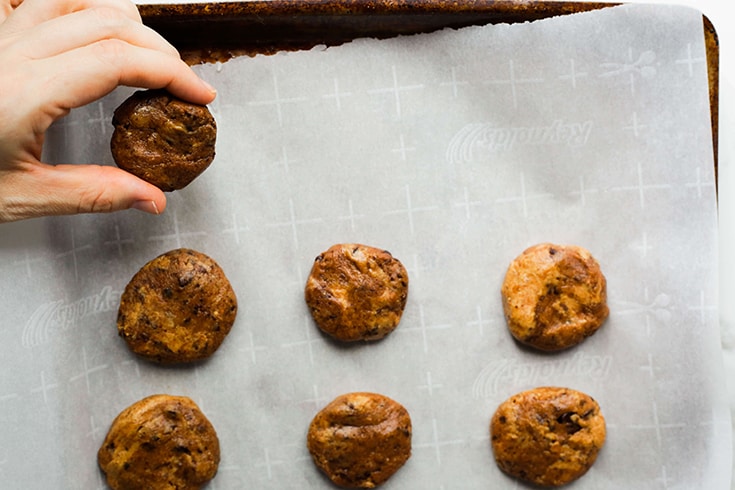 Dark chocolate almond butter cookies step 1 - Dr. Axe