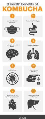 Kombucha Benefits, Nutrition Facts and Recipe - Dr. Axe