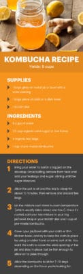 Kombucha Benefits, Nutrition Facts and Recipe - Dr. Axe