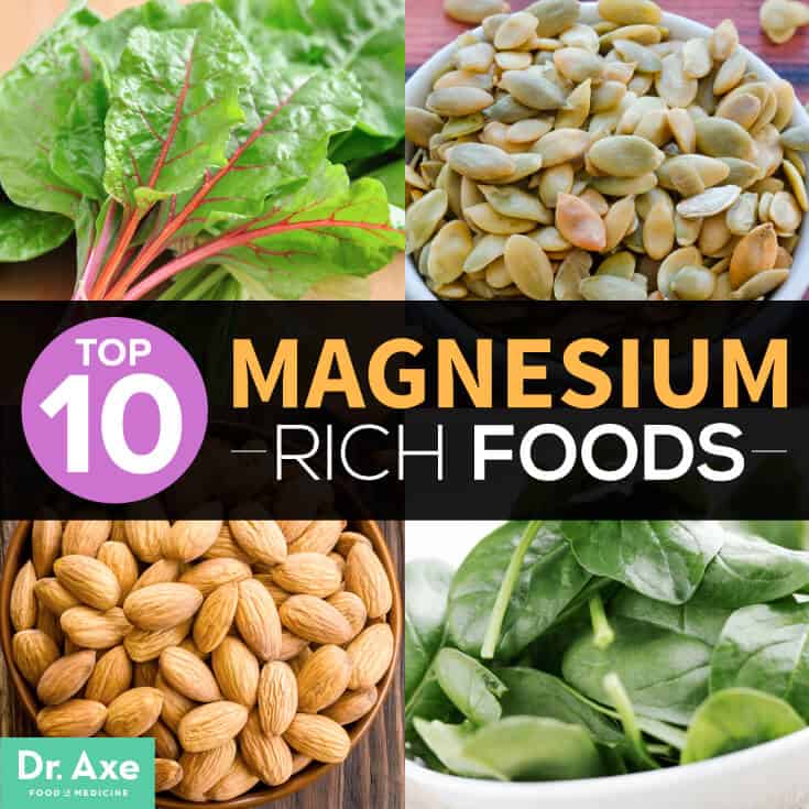 Top 10 Magnesium Rich Foods Plus Proven Benefits Dr Axe