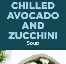 Chilled avocado and zucchini soup - Dr. Axe