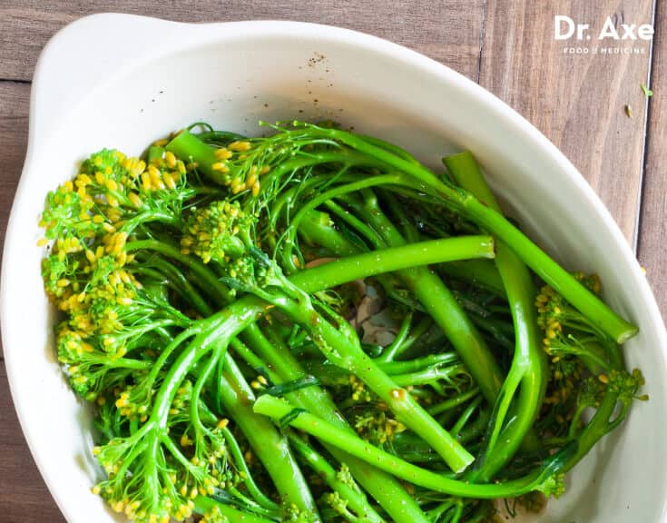 Broccolini balsamic vinaigrette recipe - Dr. Axe