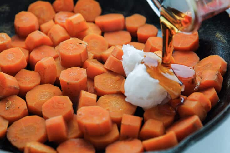 Maple glazed rosemary carrots step 1 - Dr. Axe