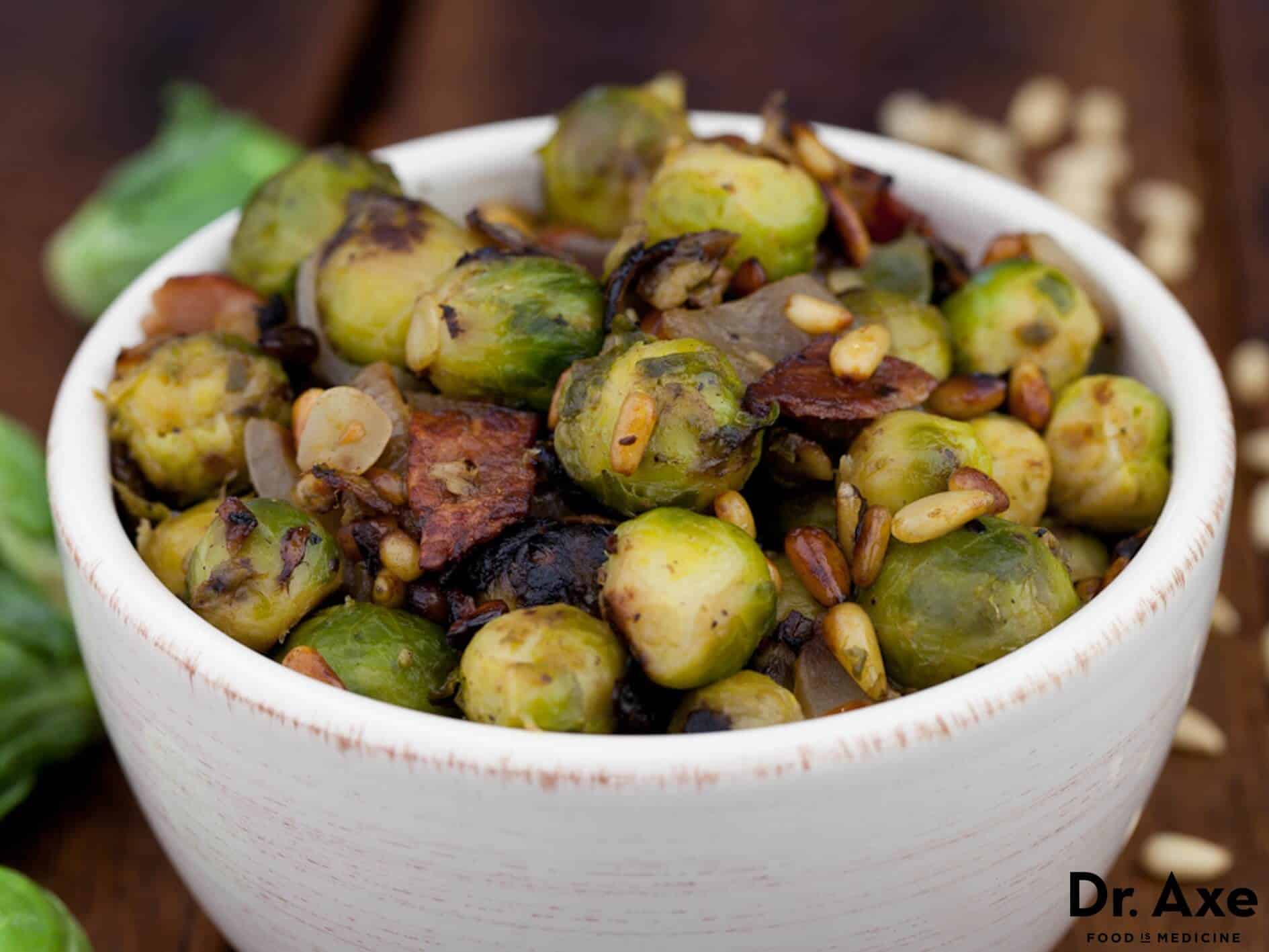 Bacon brussel sprouts recipe - Dr. Axe