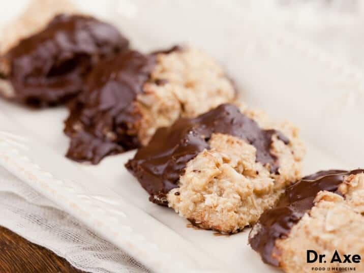 Dark Chocolate Coconut Clusters Recipe Dr. Axe