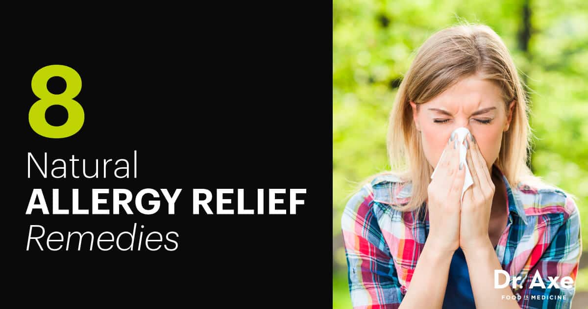 8 Natural Allergy Relief Remedies - Dr. Axe