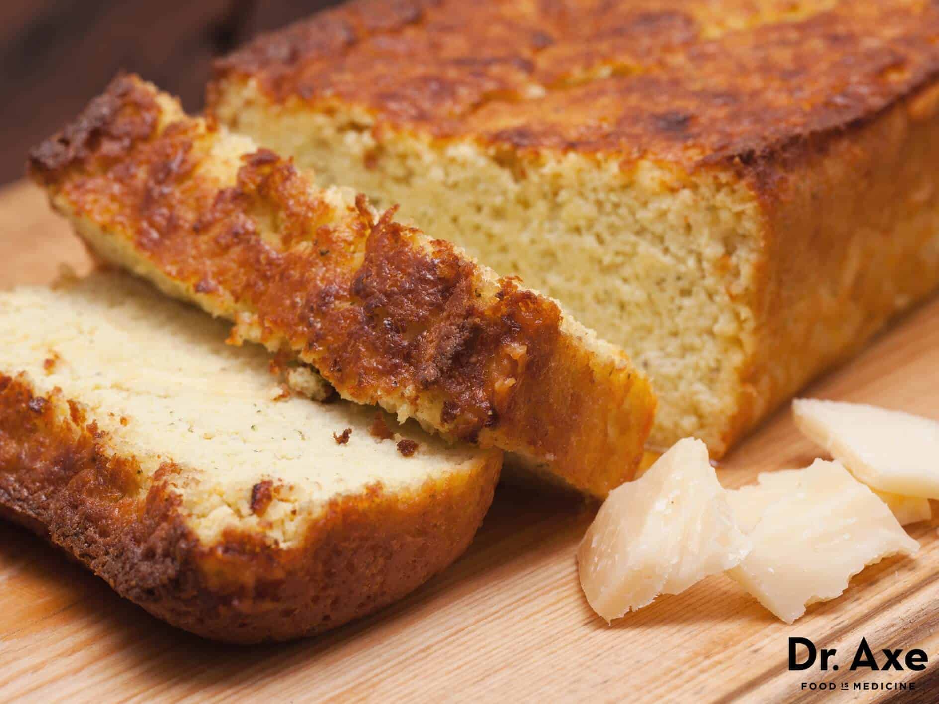 Cheesy bread recipe - Dr. Axe