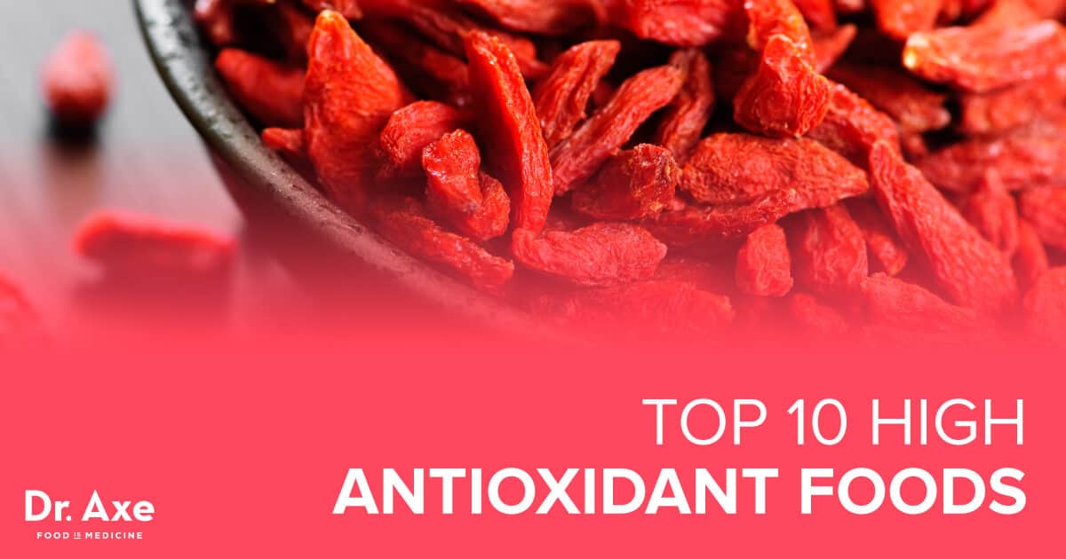 Top 10 High Antioxidant Foods - DrAxe.com