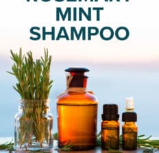 Homemade rosemary mint shampoo - Dr. Axe