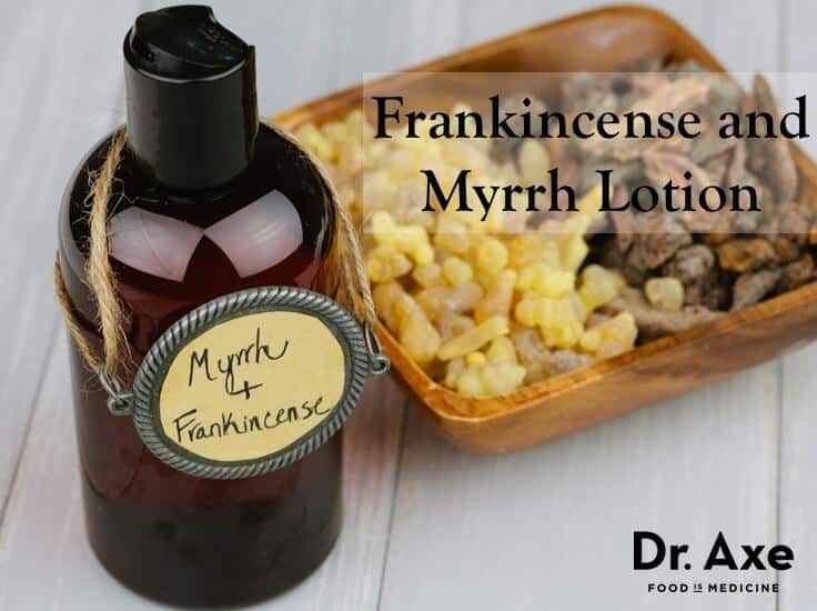 Homemade Frankincense and Myrrh Body Lotion